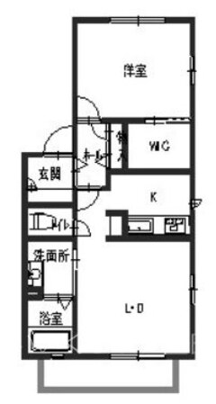 アヴェニュー壱番館の物件間取画像